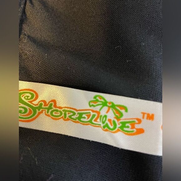 Shoreline Black Embroidered Floral Dress S - Picture 7 of 8